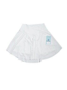 NWT | White High Waisted Crossover Athletic Tennis Skort with Pockets | XSmall